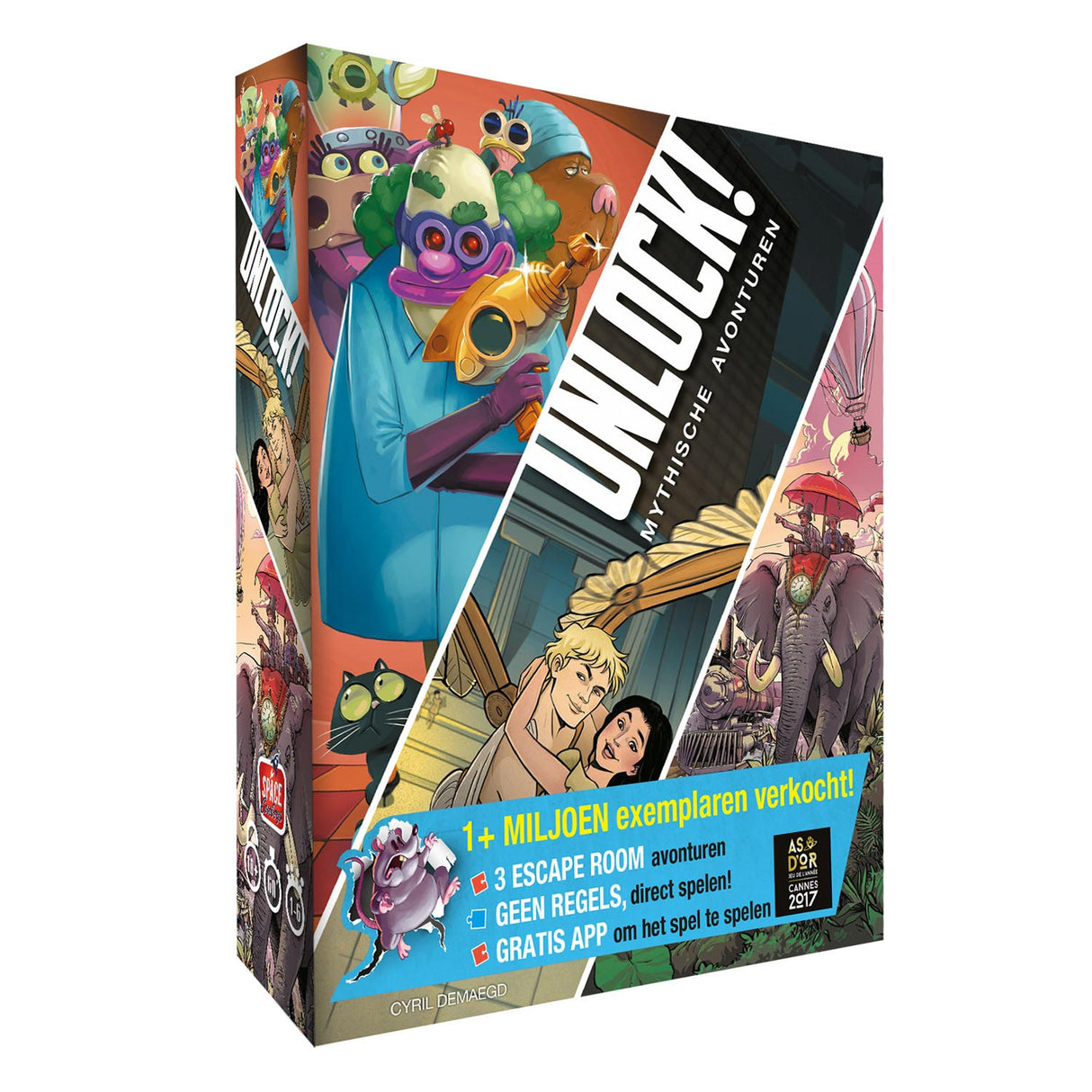 Asmodee Unlock! 8 mitičnih dogodivščin