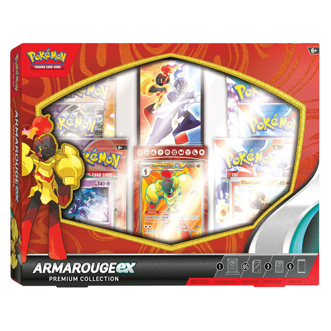 ASMODEE POK TCG April Exem Premium Collection - Armarouge Ex