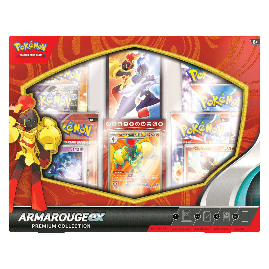 ASMODEE POK TCG April Exem Premium Collection - Armarouge Ex