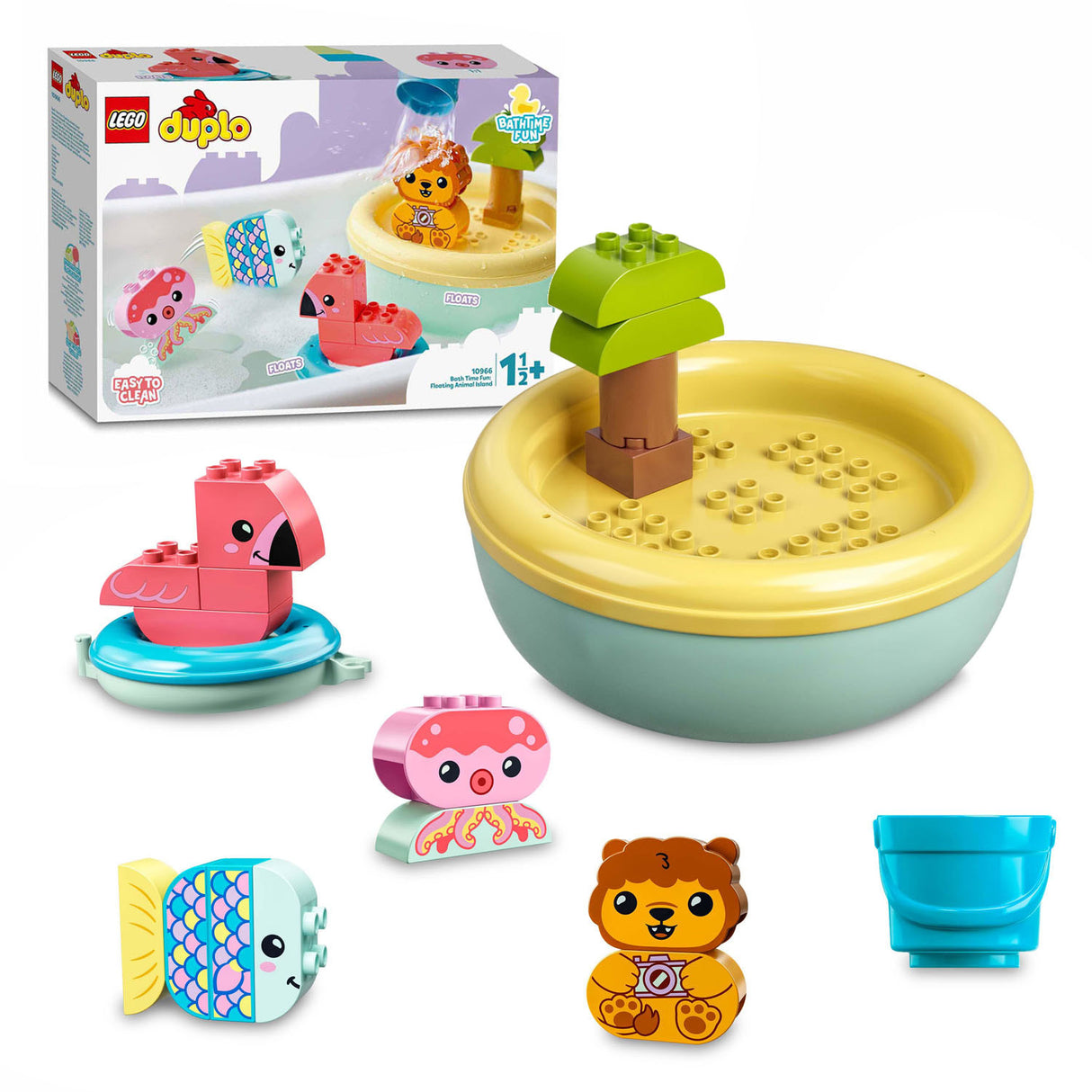 LEGO LEGO DUPLO 10966 PRET IN BOAD: Floating Animal Island