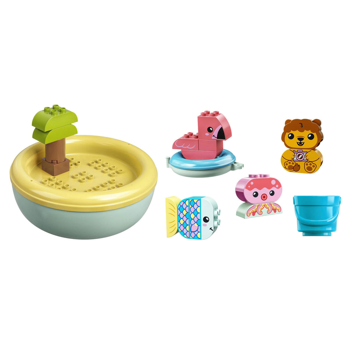 LEGO LEGO DUPLO 10966 PRET IN BOAD: Floating Animal Island