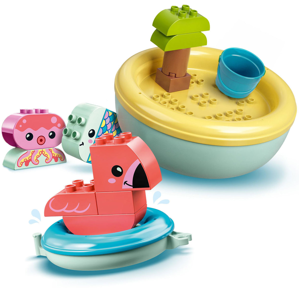 LEGO LEGO DUPLO 10966 PRET IN BOAD: Floating Animal Island