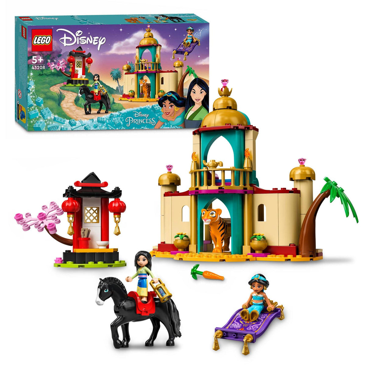 Lego Disney Prinzessin 43208 Jasmine und Mulans Abenteuer