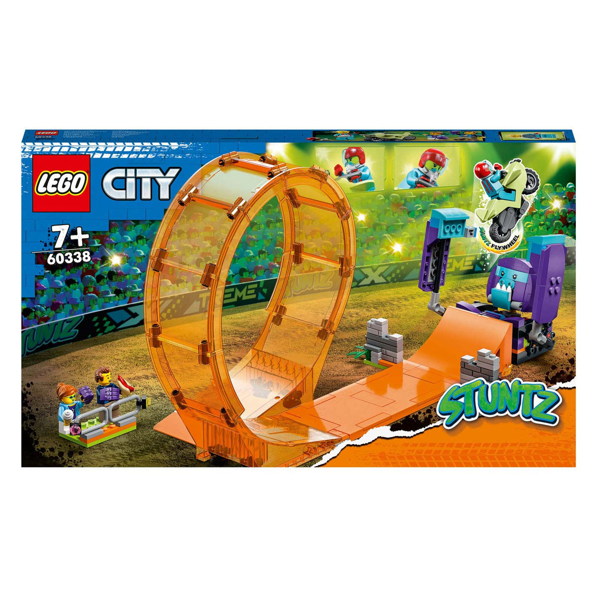 LEGO CITY 60338 Crossing šimpanze smyčky