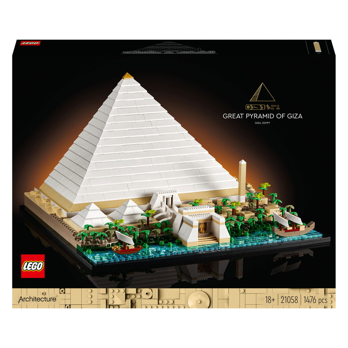 Architecture LEGO 21058 Grande pyramide de Gizh