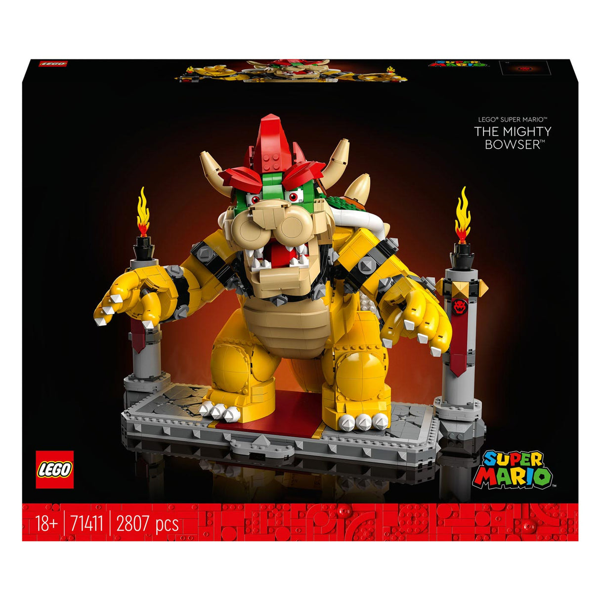 LEGO Super Mario 71411 The Mighty Bowser Model Construction Set