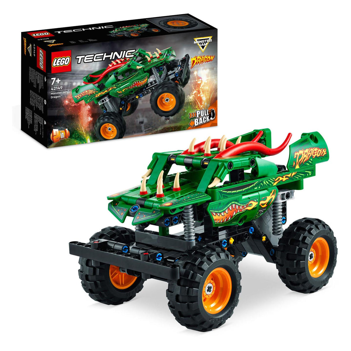 Lego Lego Technic 42149 Monster Jam Drache