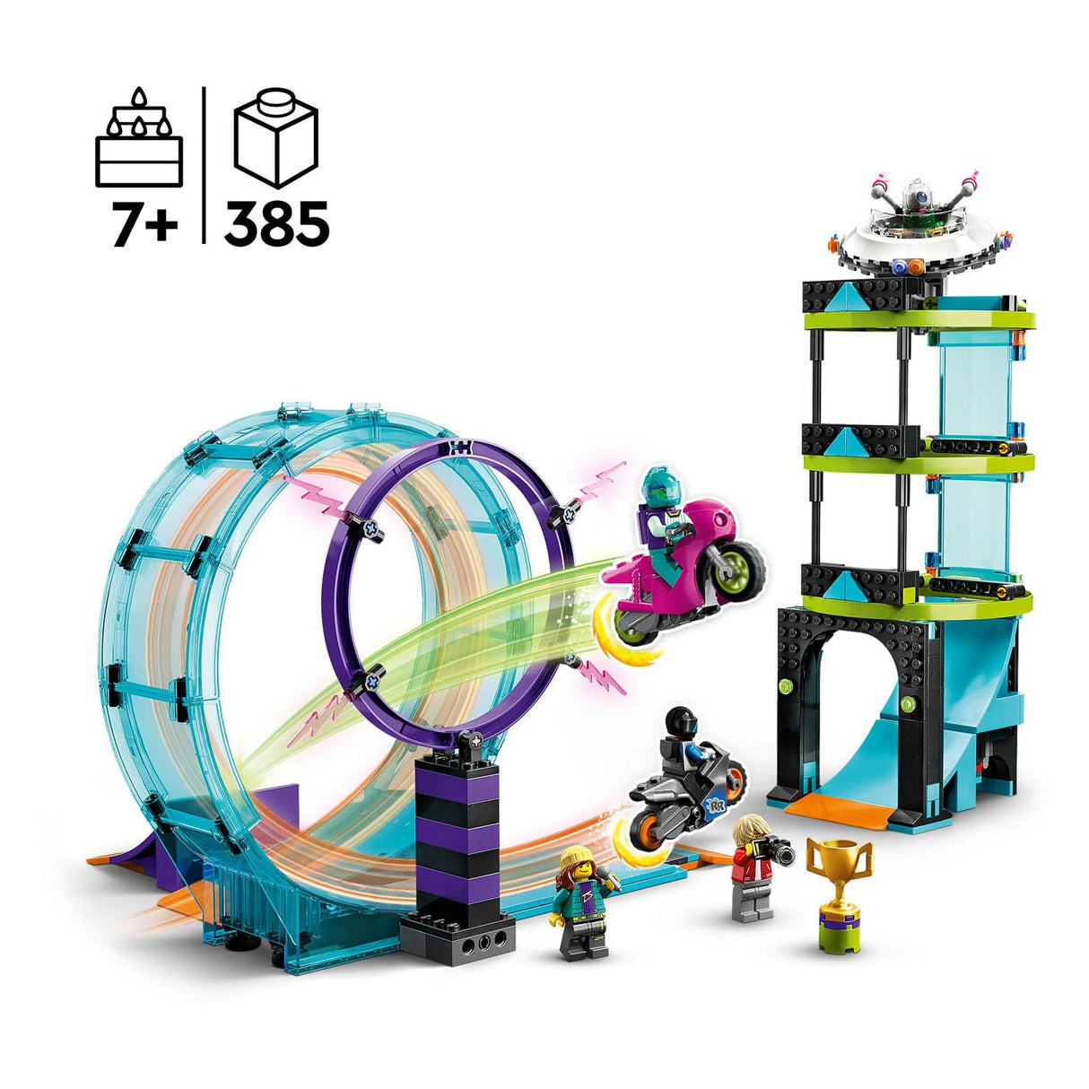 LEGO CITY 60361 Ultimate acrobazia Driver Challenge