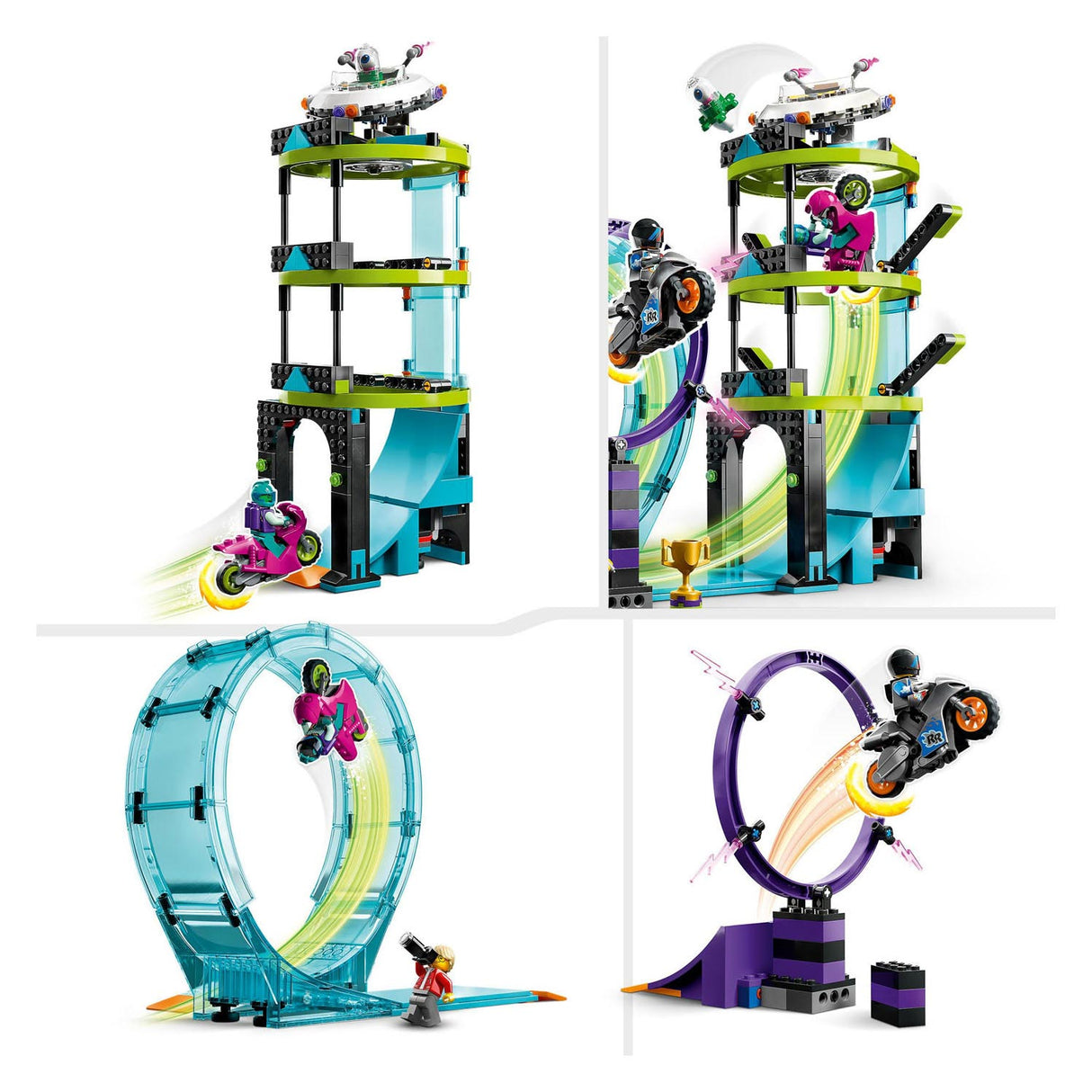 LEGO CITY 60361 Ultimate acrobazia Driver Challenge