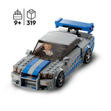 Lego Speed ​​Champions 76917 2 Fast 2 Furious Nissan Skyline GT-R (R34)