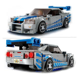 Lego Speed ​​Champions 76917 2 Fast 2 Furious Nissan Skyline GT-R (R34)