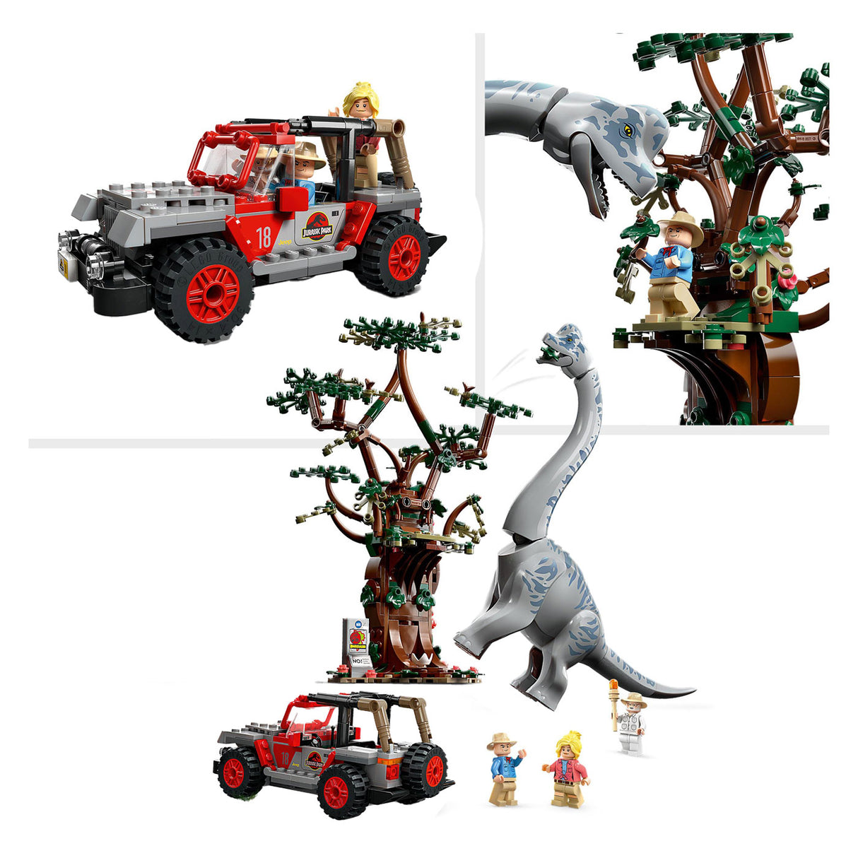 Lego Jurassic Park 76960 Brachiosaurus Entdeckung