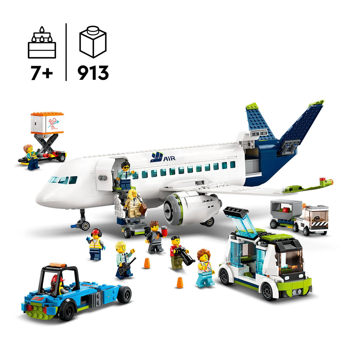 Lego City 60367 potniška letala