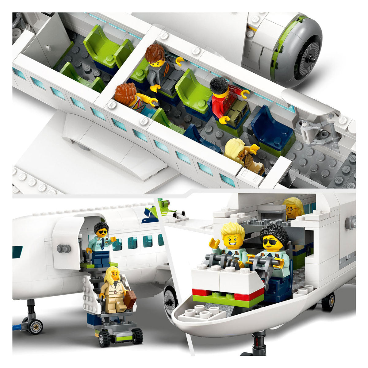 Lego City 60367 potniška letala