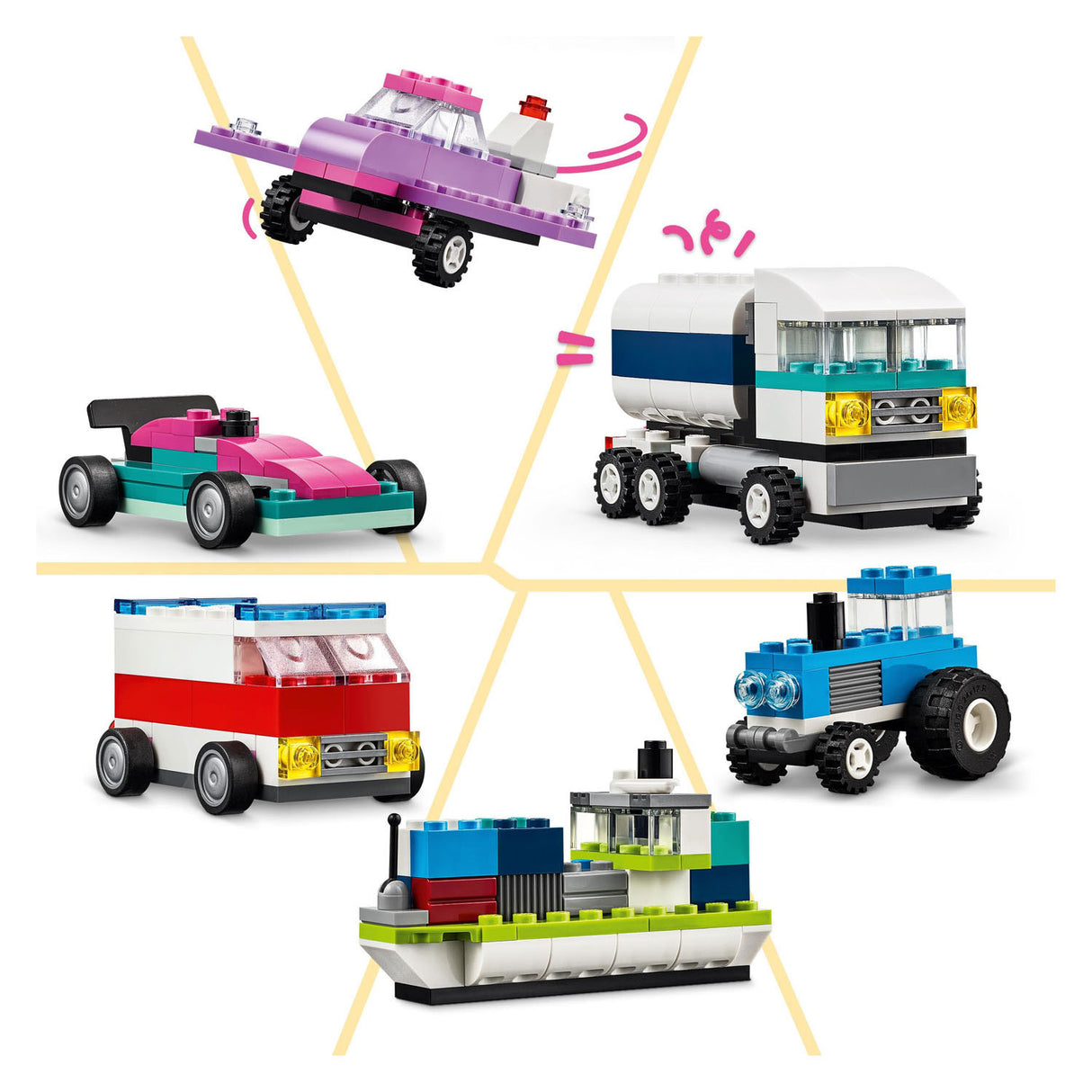 Lego Lego 11036 Kreatywne pojazdy