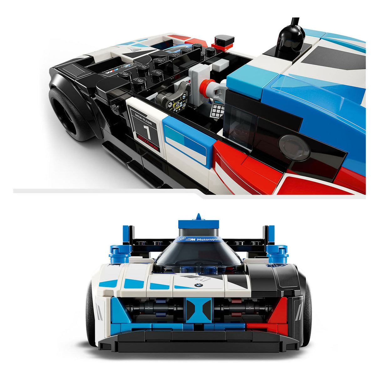 Lego Speed ​​Champions 76922 BMW M4 GT3 a BMW M Hybrid v8 Racing Autoen
