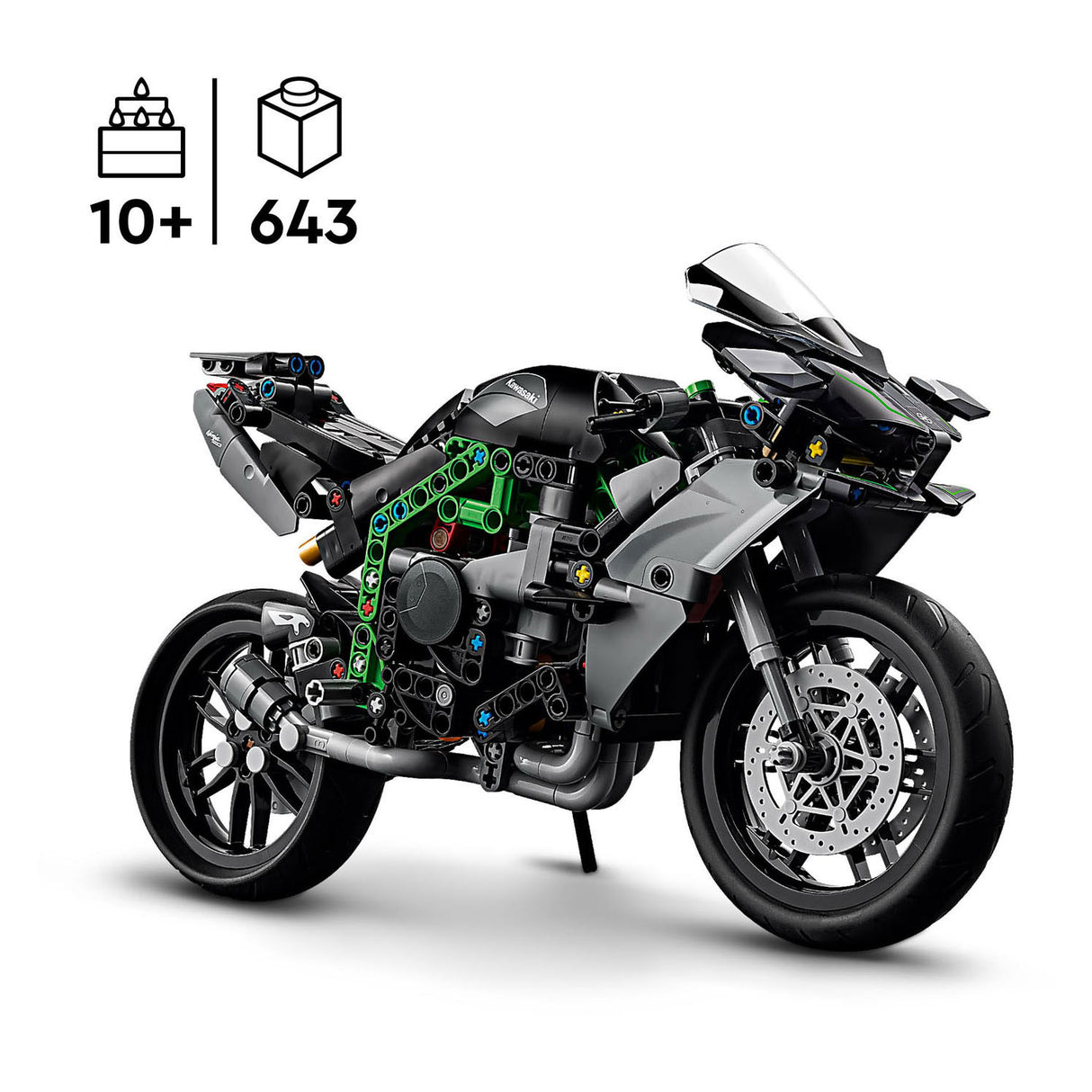 Lego Technic 42170 Kawasaki Ninja H2R Motorcycle