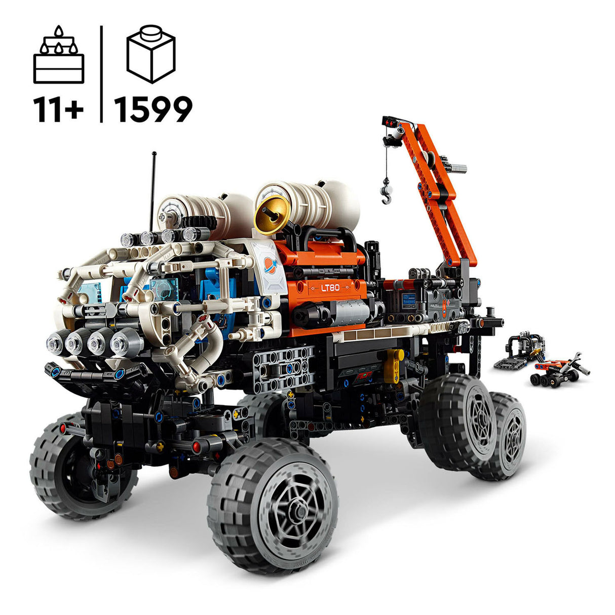 Lego Technic 42180 Reconnaissance Rover na Marsu