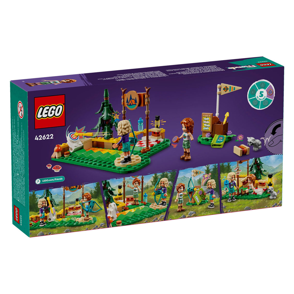 Lego Lego Freunde 42622 Abenteuerlager schlagend