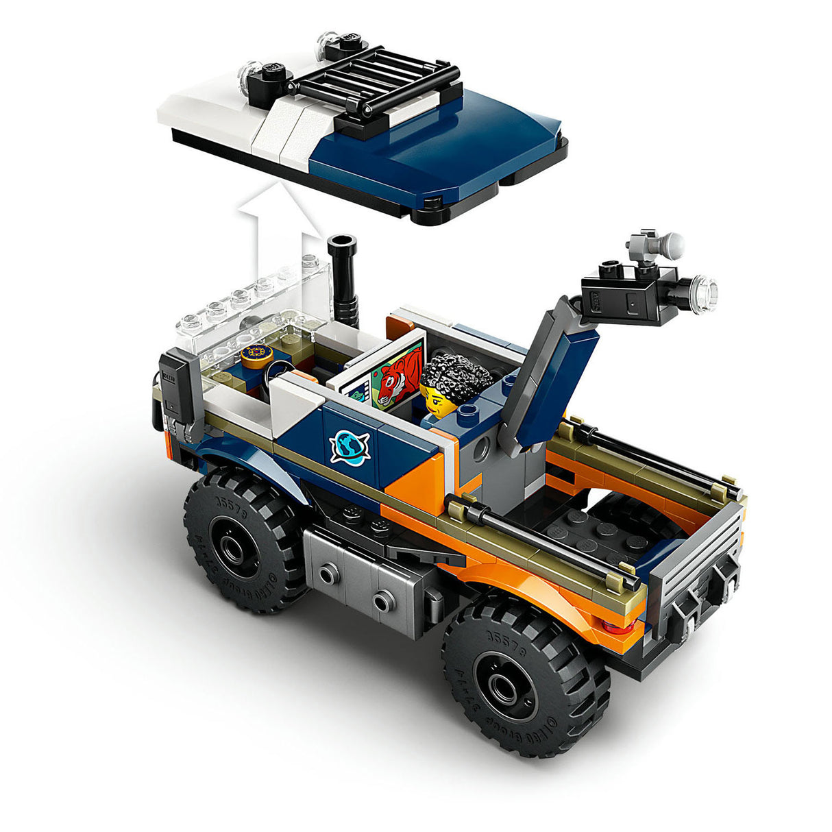 LEGO CITY 60426 Rechercheurs de la jungle: camion tout-terrain