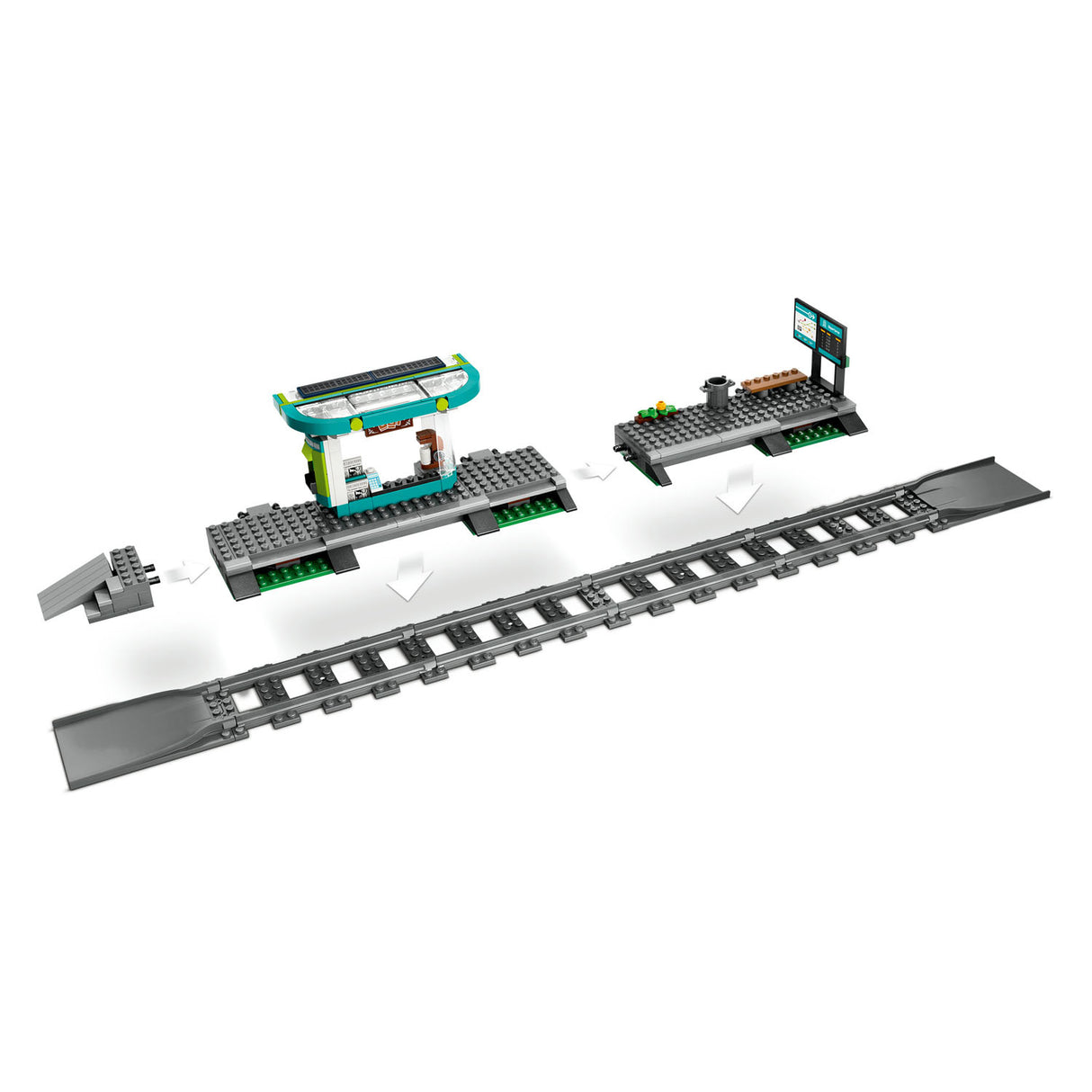 Lego City 60423 Stadstram in postaja
