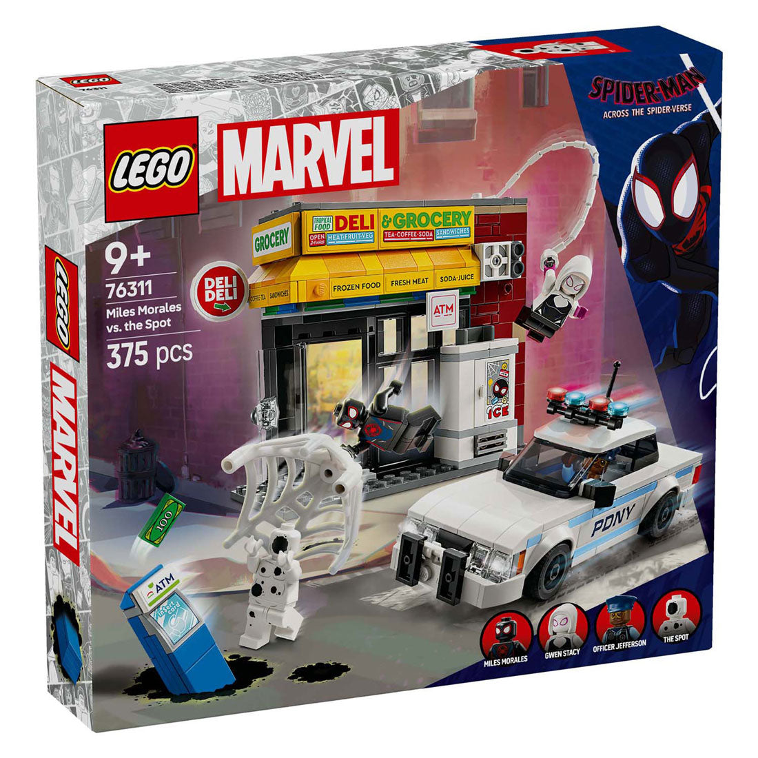 Lego Super Heroes 76311 Spider-Verse: Miles Morales Vs. posmeh