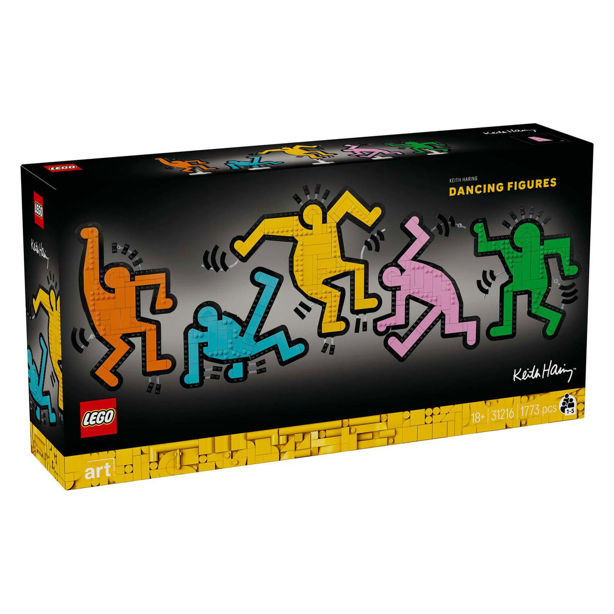 Lego Art 31216 Keith Haring Dancing Figures