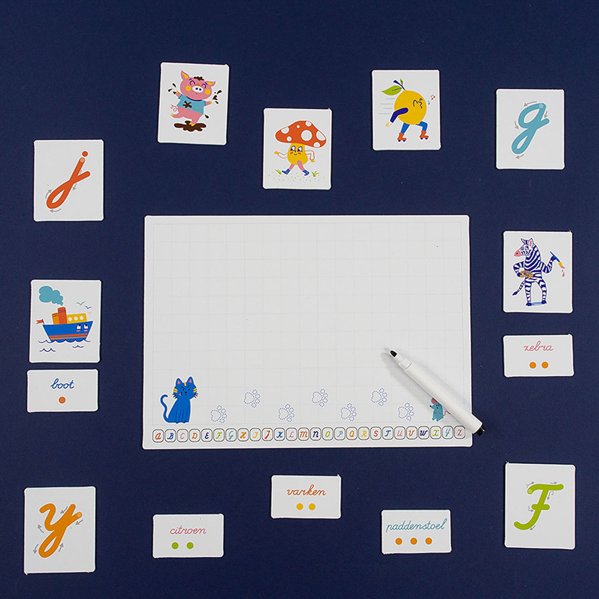 Jumbo I learn to discover letters educational game