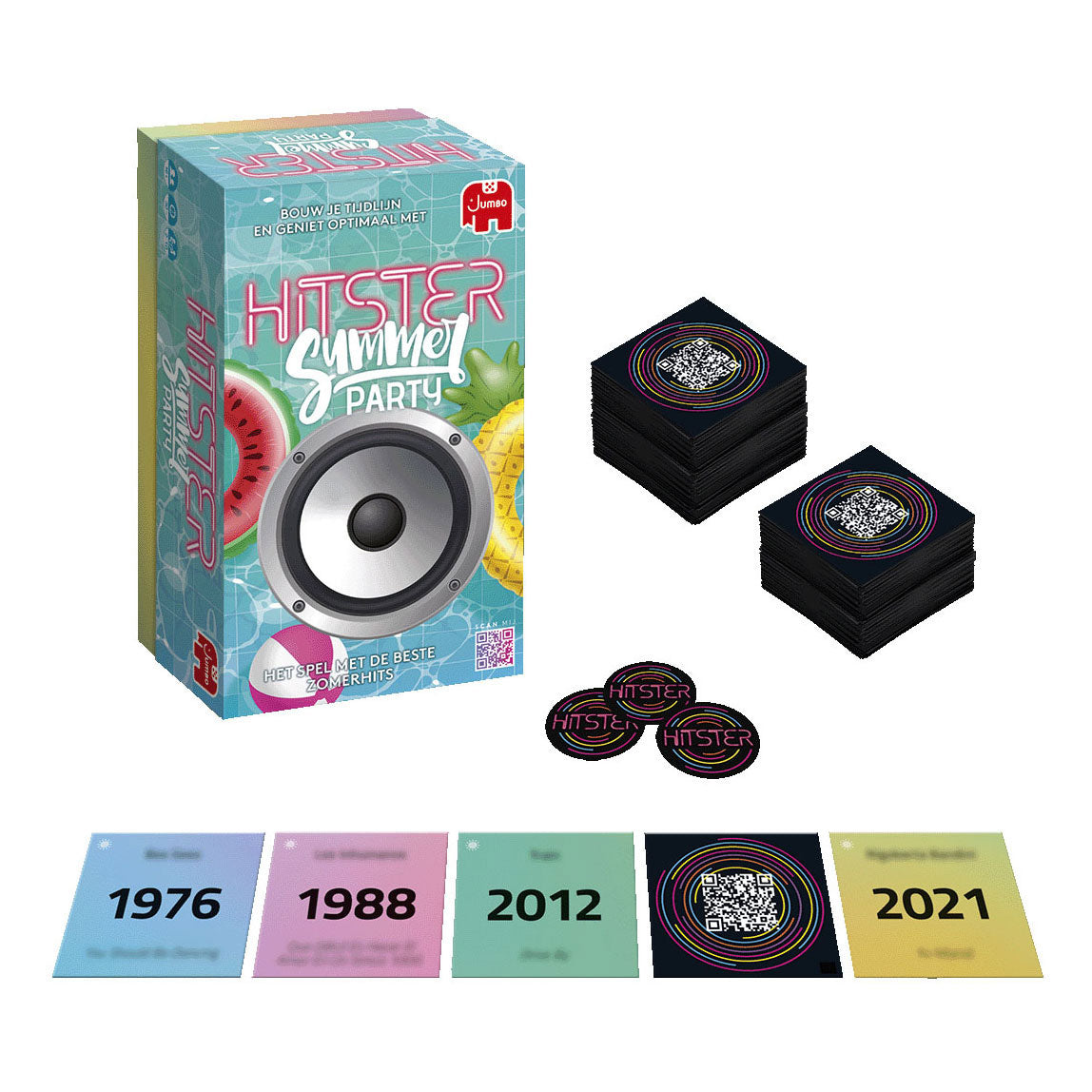 Jumbo Hitster Summer Pary the Party Game in cui è la musica