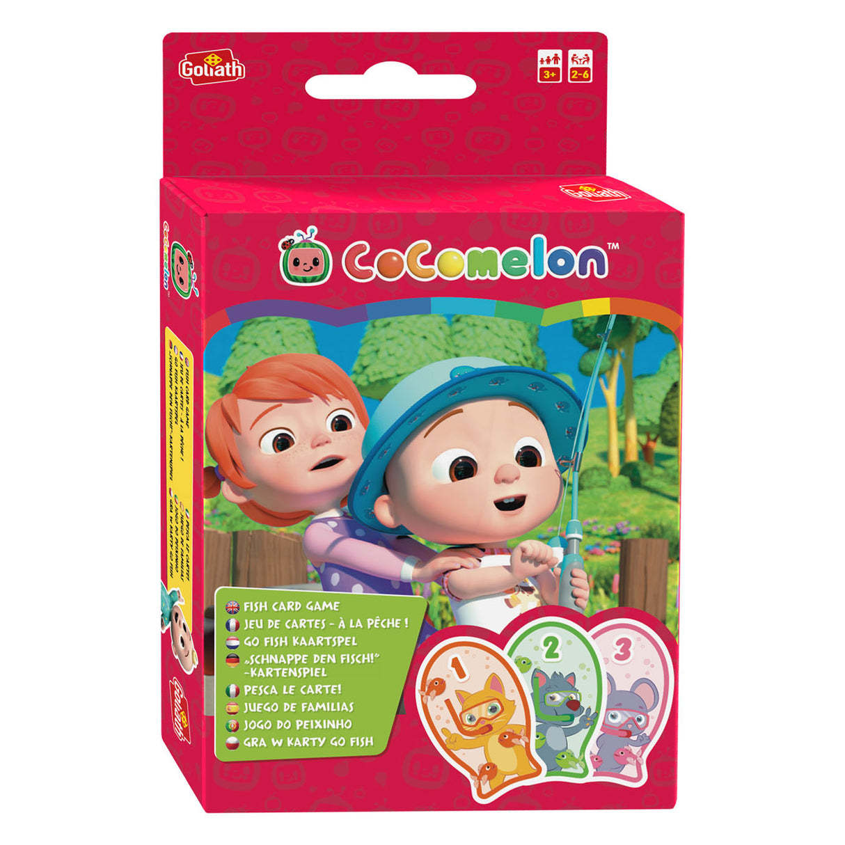 Goliath Games Cocomelon Go Fish Card Game
