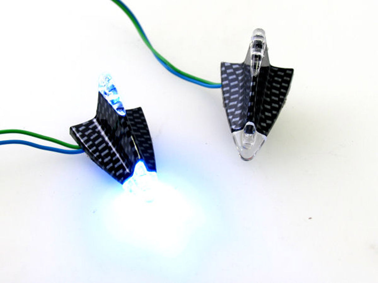 Edge Lamp LED -sæt Delta Plak Lamp Blue House Carbon