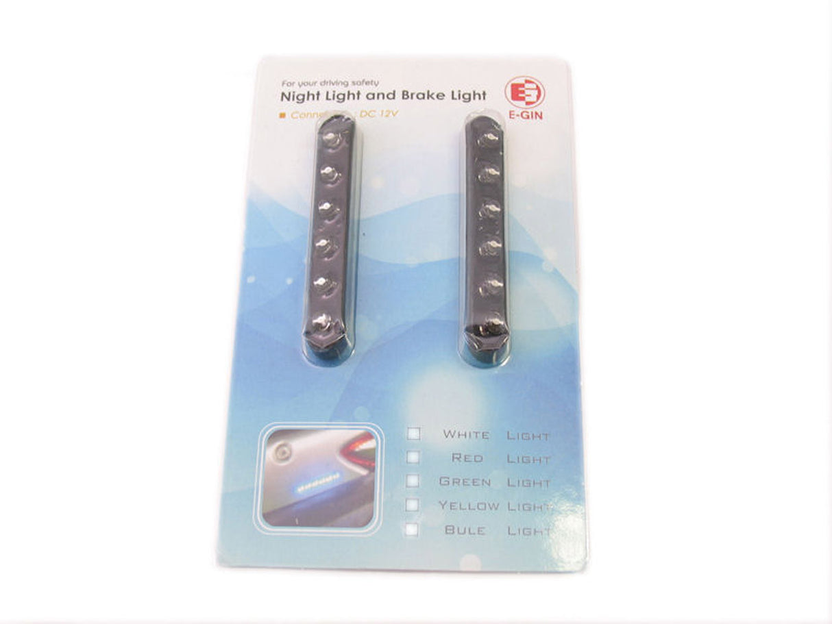 Edge Lamp Led Set Plak Red 6 LEDs