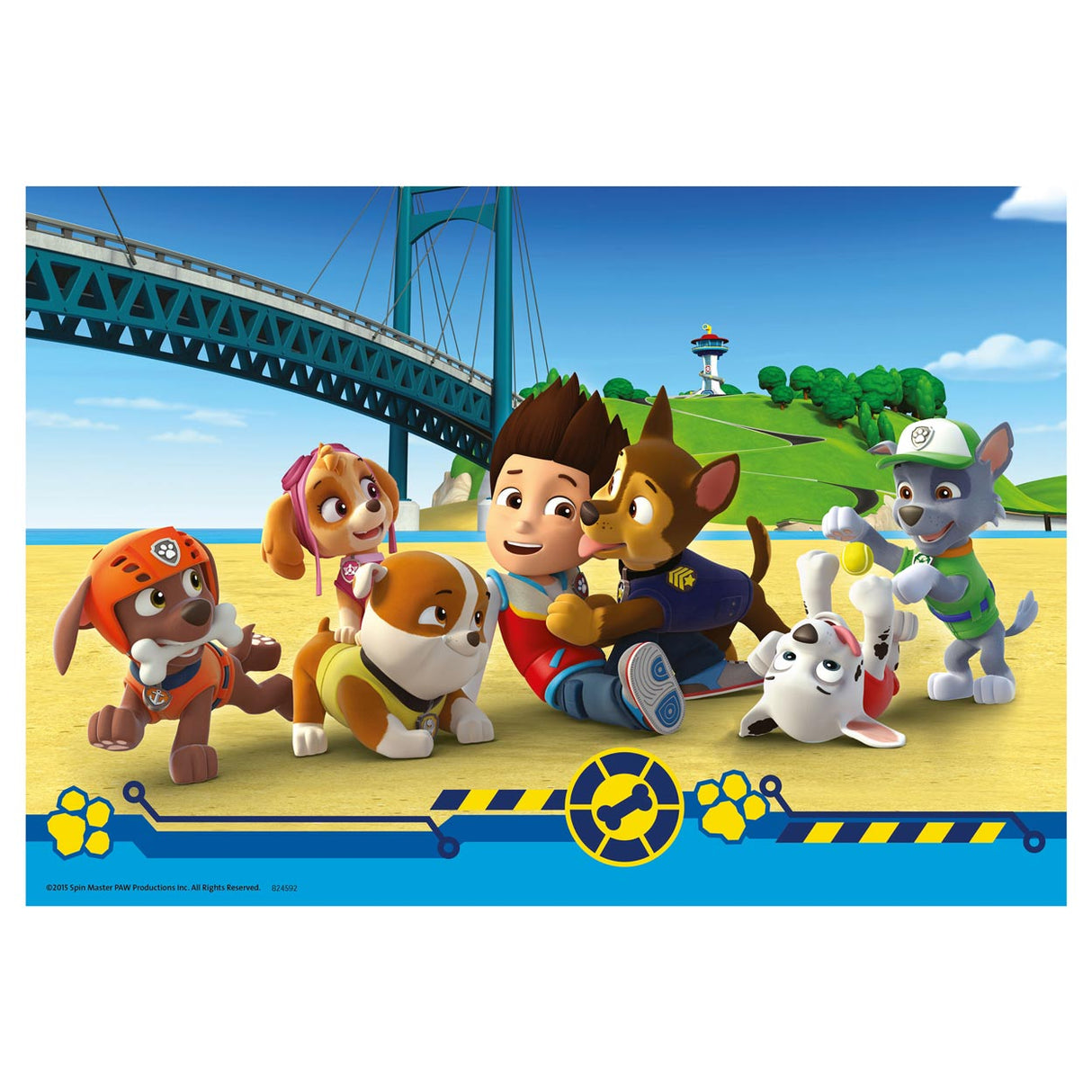 Ravensburger Paw Patrol Puzzle - užitečné sledování, 2x24st.