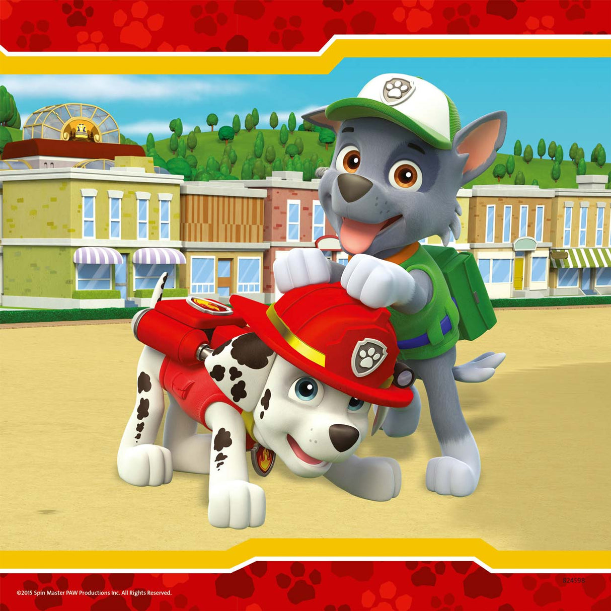 Ravensburger Paw Patrol Puzzle - hrdinové s kožešinou, 3x49st.