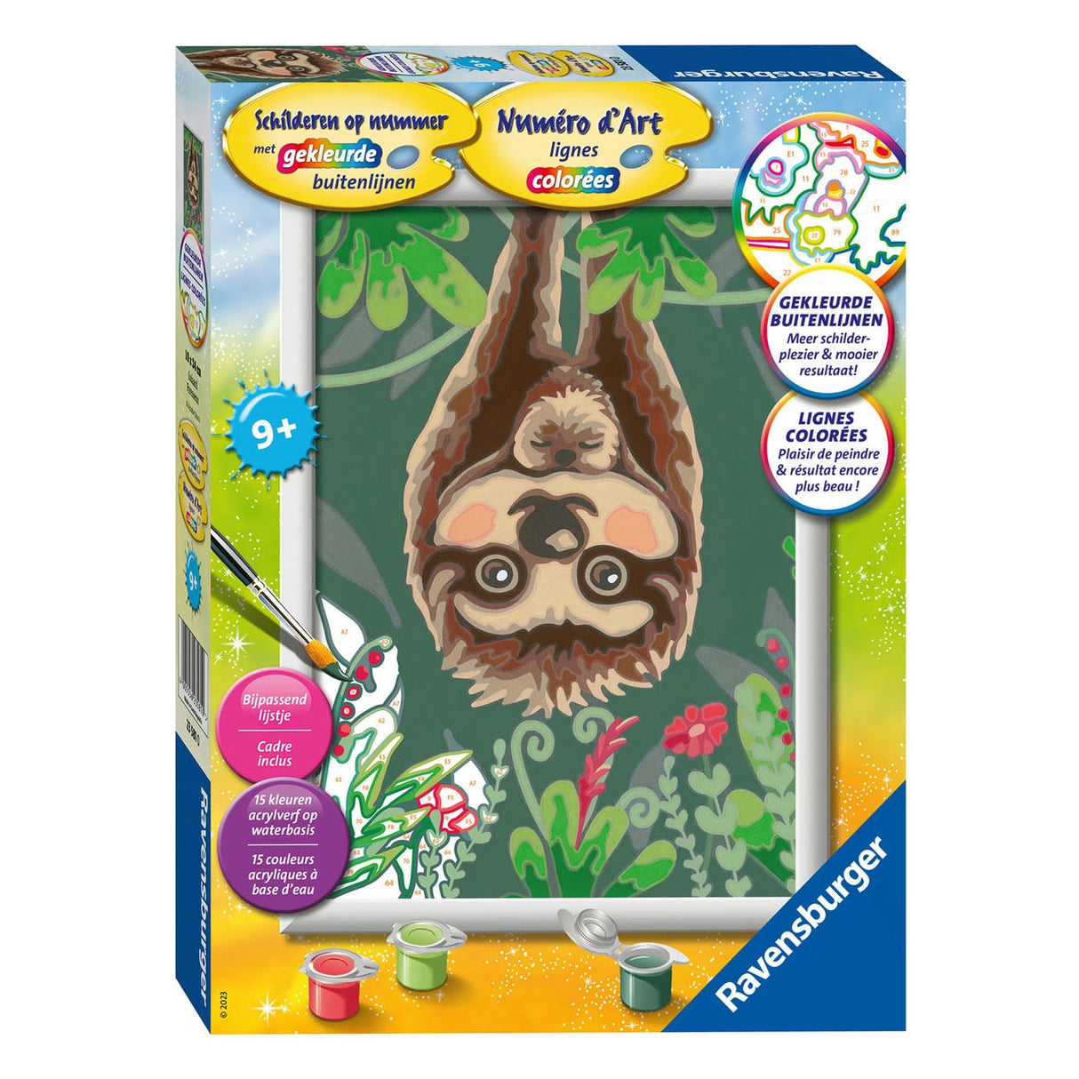 Ravensburger Painting di Number Sloth