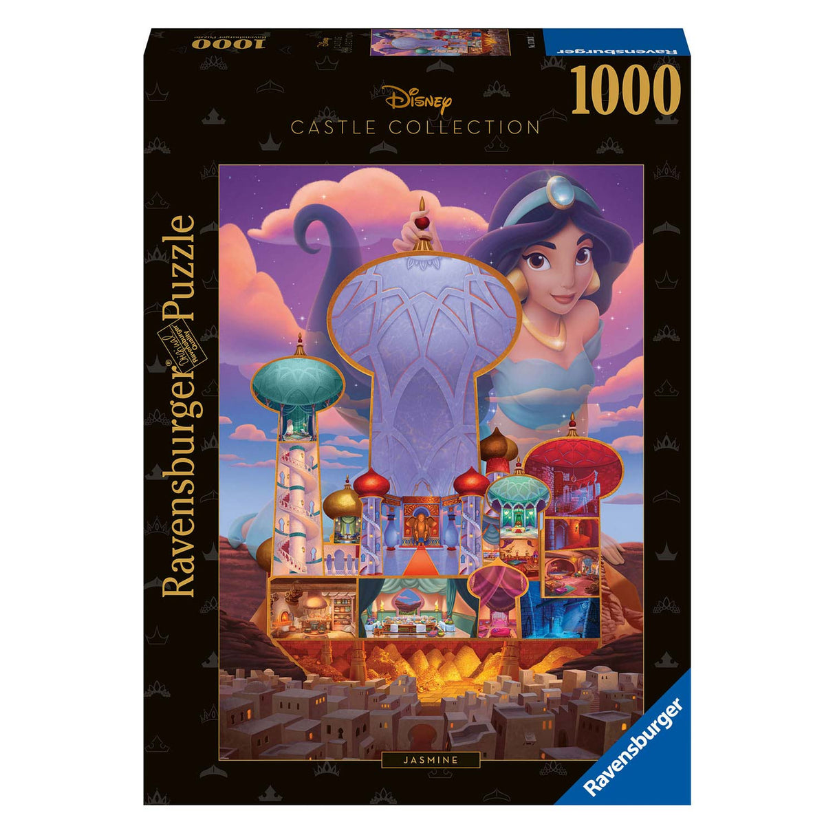 Ravensburger Castles Jasmine Puzzle Jigsaw, 1000st.