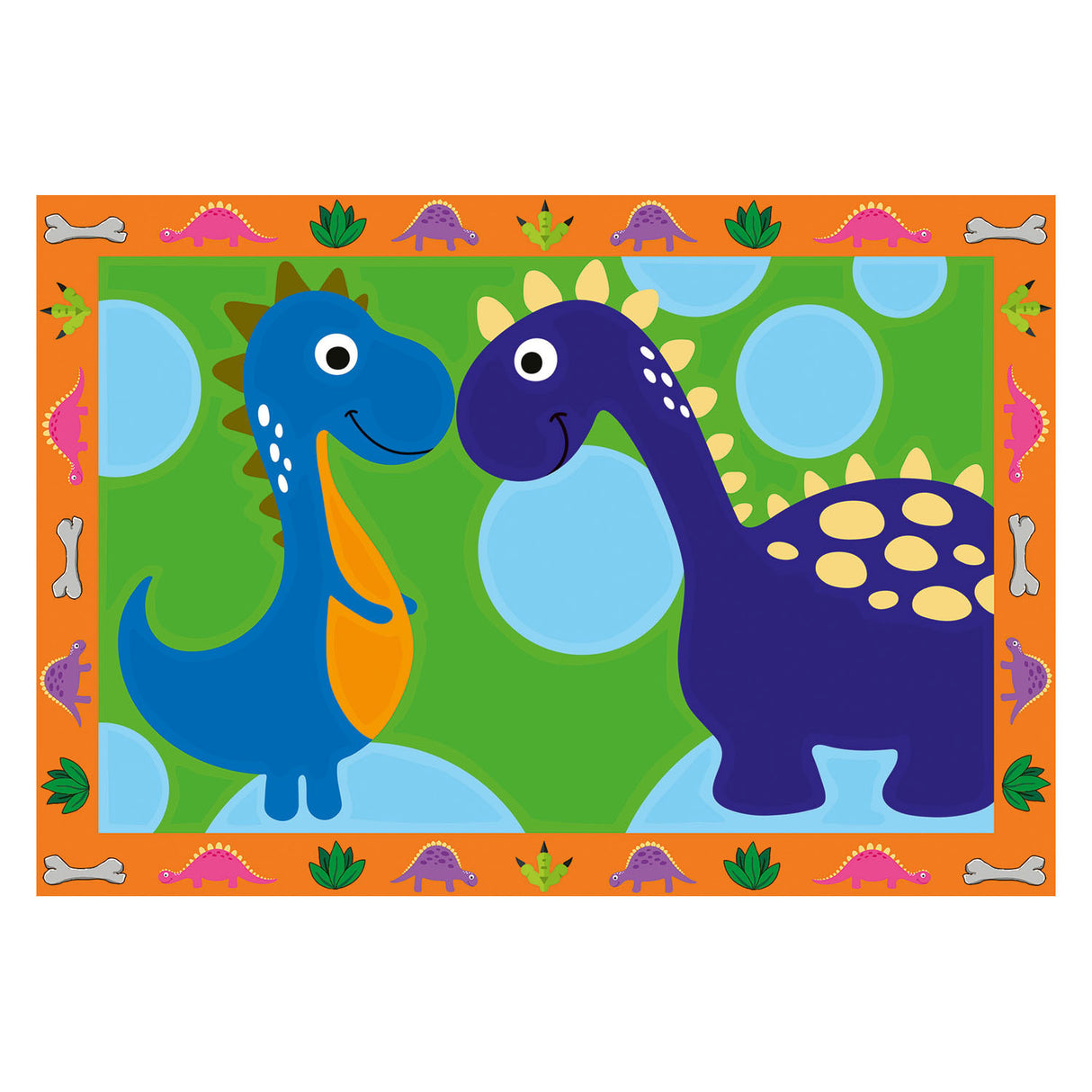 Ravensburger Creart Painting at number - Land of the Dinosaurs