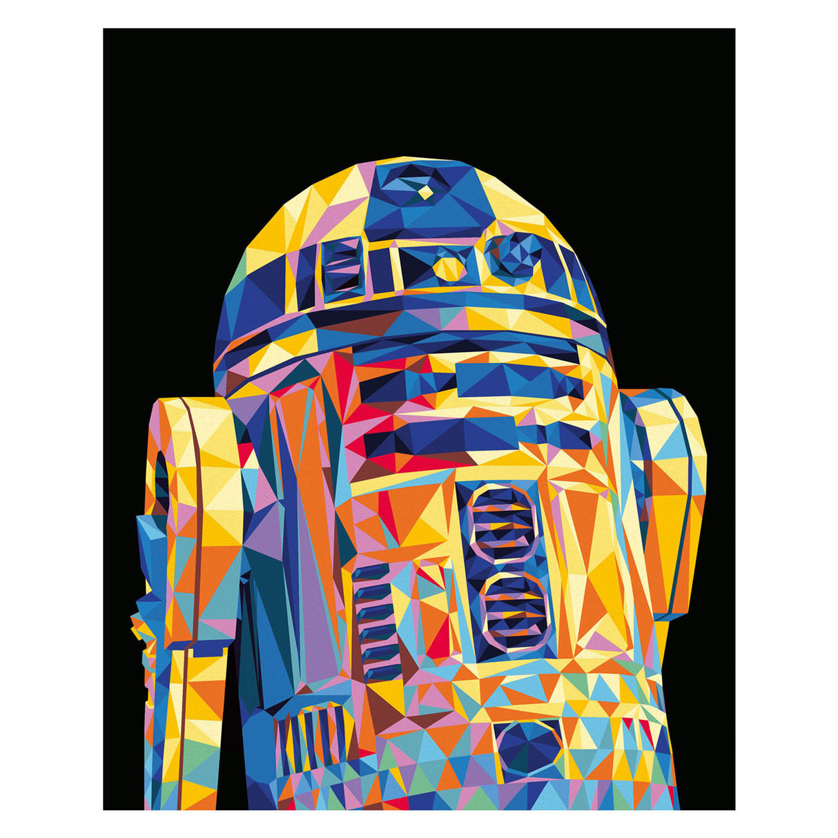 Ravensburger Crarts Molerei op der Unzuel Star Wars R2 D2