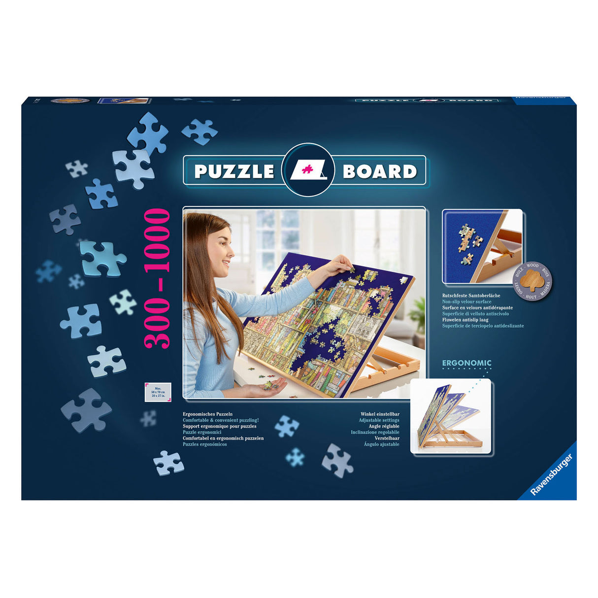 RAVENSBURGER JIGSPUZLE PUZZEK ROD 300-1000 kusů