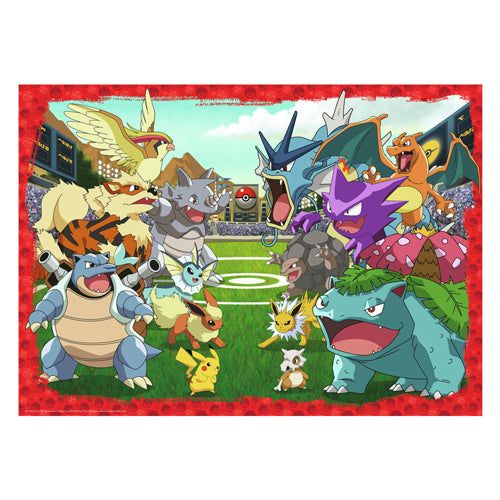 Ravensburger jigsaw puzzle confrontation between Pokémon, 1000st.
