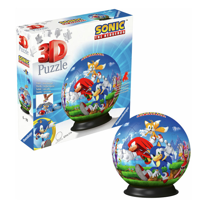 Ravensburger 3D Puzzle Ball den Heckhog, 72ST.