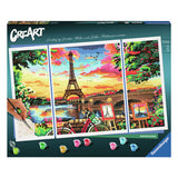 Ravensburger Creart Painting by song Paris Reflections