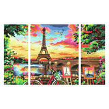Ravensburger Creart Painting by song Paris Reflections