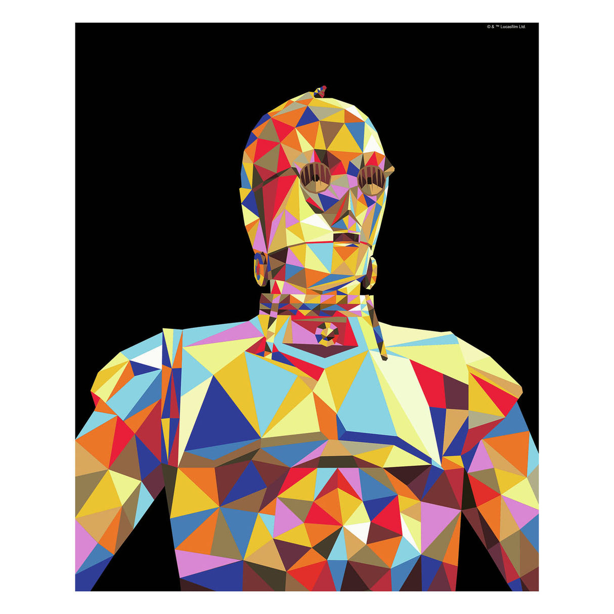 Ravensburger Kreart Gemälde bei Nummer - Star Wars - c -3po