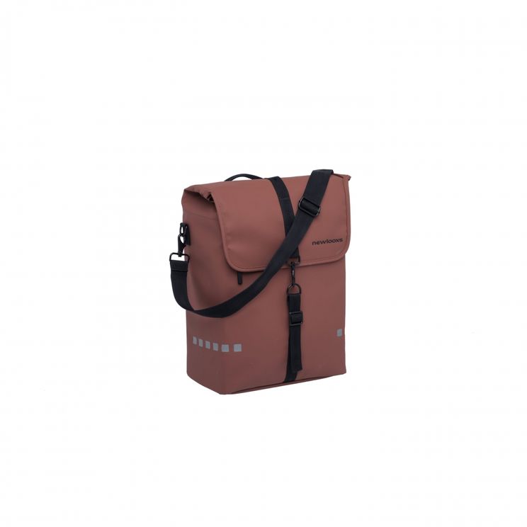 Odense Single - geräumiger Single -Fahrradbeutel - Unisex - Wasser - Repellent Polyester - Rest - 17,5 l