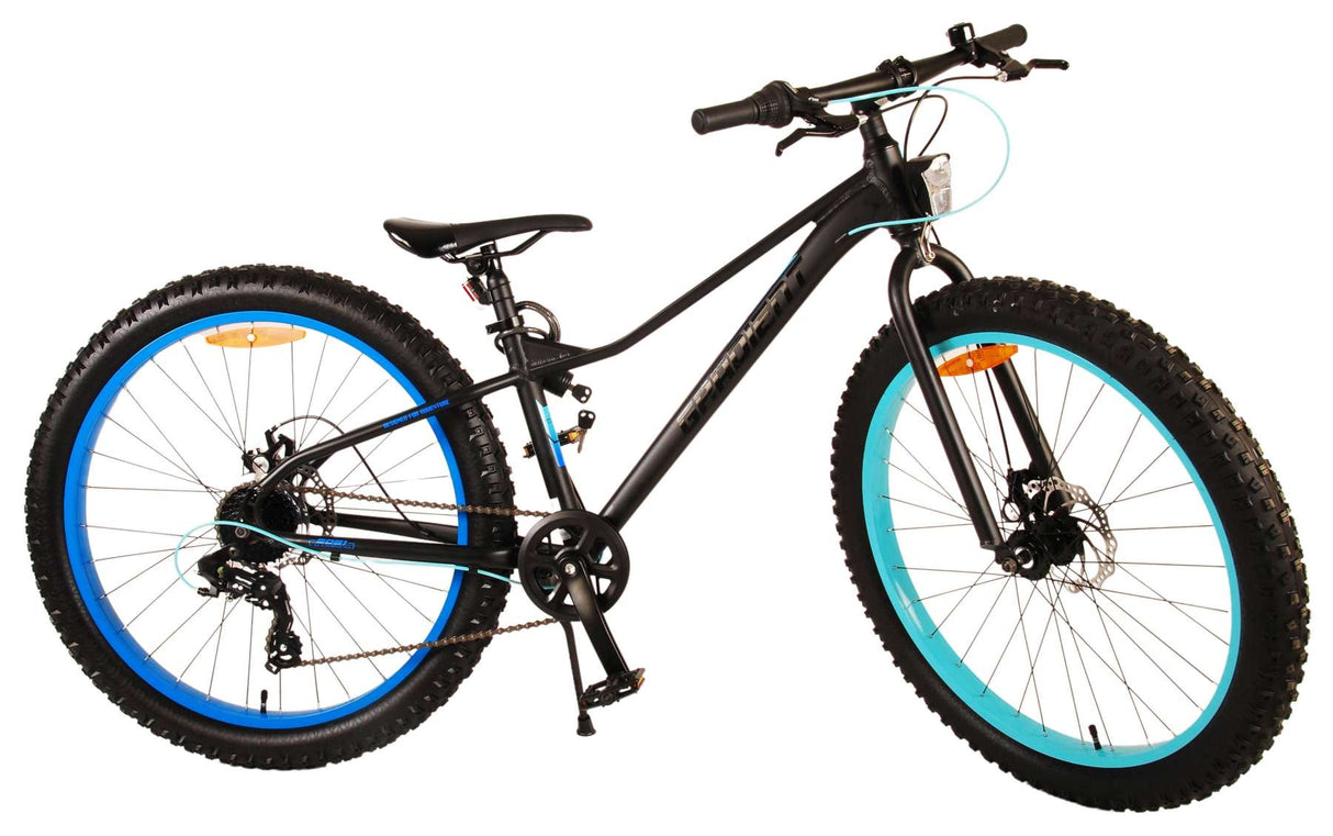 Dětské kolo s Volare Gradient - Boys - 26 palců - Black Blue - 7 Speed ​​- Prime Collection