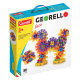 Quercetti Georello Gear Set Flower Dog Flower, 80dlg.