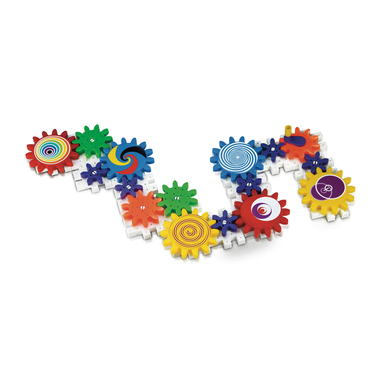 Quercetti xxl store emballasje Kaleido Gears, 110dlg