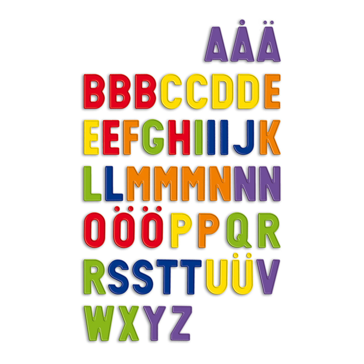 Quercetti ABC Magneten Großbuchstaben, 48st.