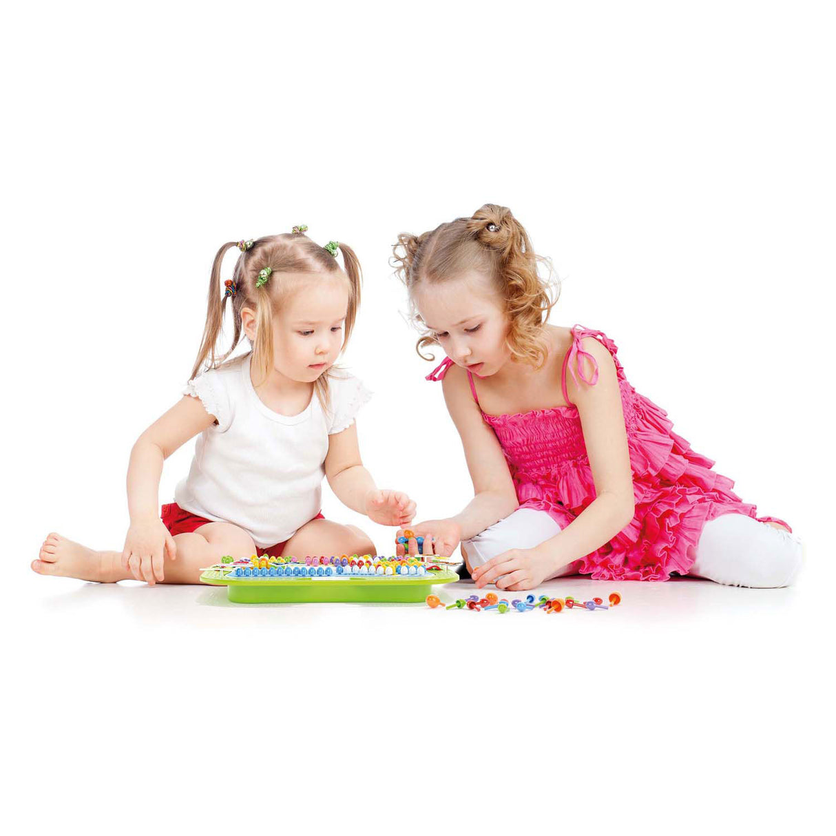 Quercetti Nature Fun og Pegs nærmer sig mosaik, 316dlg.